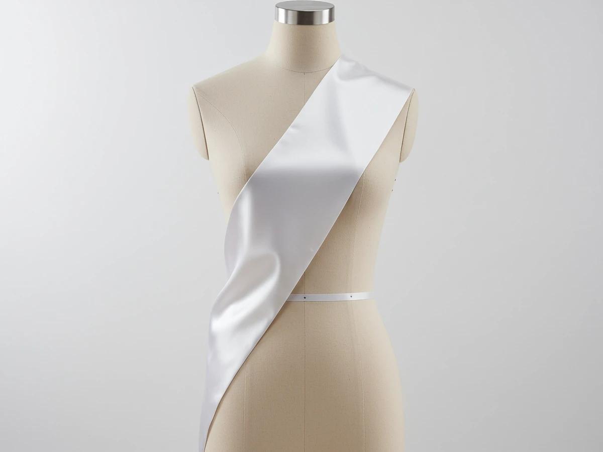 Custom Ribbon Sash - blank